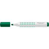 FABER-CASTELL Whiteboard Marker Green Chisel Tip - Al Masam Stationery LLC